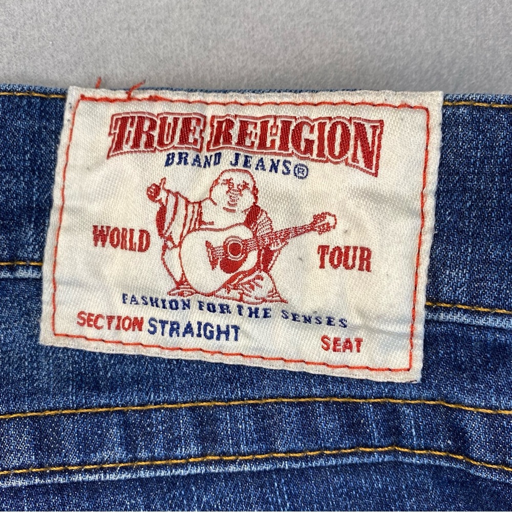 Vintage True Religion Straight Jeans Men’s Size 38 - Picture 7 of 12